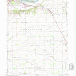 United States Geological Survey Anoka, IN (1972, 24000-Scale) digital map