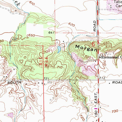 United States Geological Survey Anoka, IN (1972, 24000-Scale) digital map
