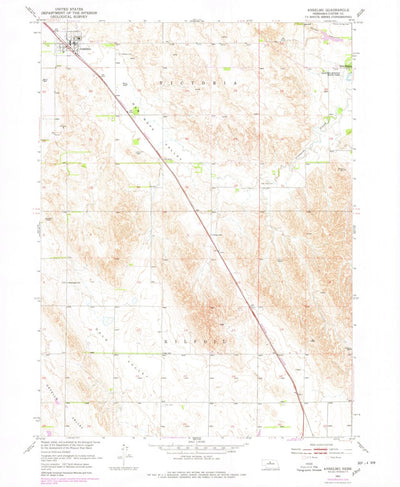 United States Geological Survey Anselmo, NE (1951, 24000-Scale) digital map