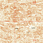 United States Geological Survey Anselmo NW, NE (1951, 24000-Scale) digital map