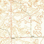 United States Geological Survey Anselmo SW, NE (1951, 24000-Scale) digital map