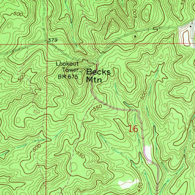 United States Geological Survey Ansley, AL (1968, 24000-Scale) digital map