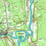 United States Geological Survey Anson, ME (1955, 62500-Scale) digital map