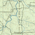 United States Geological Survey Anson, TX (1891, 125000-Scale) digital map