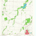 United States Geological Survey Anson, TX (1965, 24000-Scale) digital map