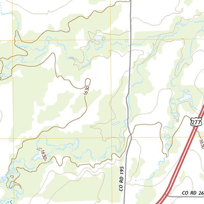 United States Geological Survey Anson, TX (2022, 24000-Scale) digital map