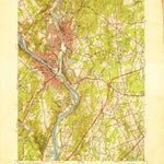 United States Geological Survey Ansonia, CT (1953, 31680-Scale) digital map