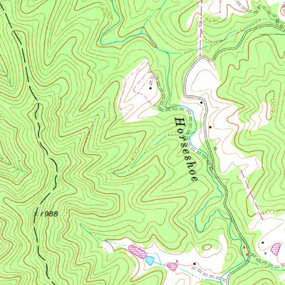 United States Geological Survey Ansted, WV (1969, 24000-Scale) digital map