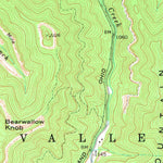 United States Geological Survey Ansted, WV (1969, 24000-Scale) digital map