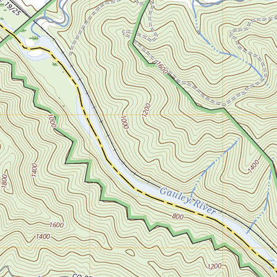 United States Geological Survey Ansted, WV (2023, 24000-Scale) digital map