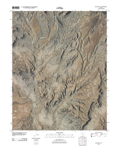 United States Geological Survey Ant Knoll, UT (2011, 24000-Scale) digital map