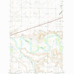 United States Geological Survey Antelope Butte, MT (1965, 24000-Scale) digital map
