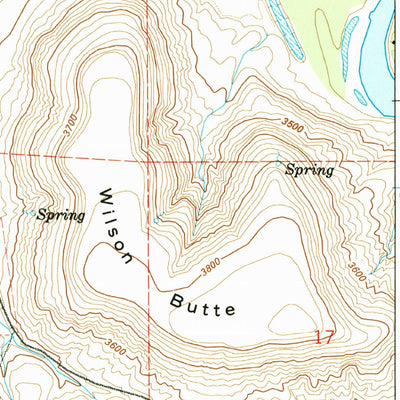 United States Geological Survey Antelope Butte, MT (1965, 24000-Scale) digital map