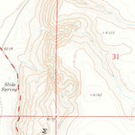 United States Geological Survey Antelope Butte, OR (1971, 24000-Scale) digital map