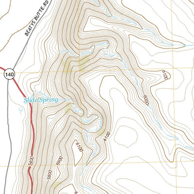 United States Geological Survey Antelope Butte, OR (2020, 24000-Scale) digital map