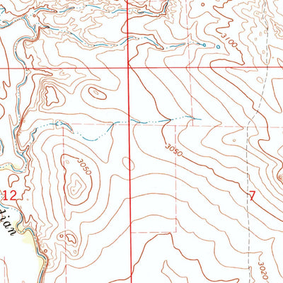 United States Geological Survey Antelope Butte, SD (1965, 24000-Scale) digital map