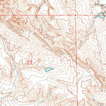 United States Geological Survey Antelope Butte, SD (1965, 24000-Scale) digital map