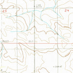 United States Geological Survey Antelope Coulee NW, MT (1986, 24000-Scale) digital map