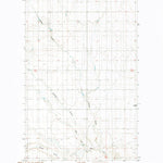 United States Geological Survey Antelope Coulee SE, MT (1986, 24000-Scale) digital map