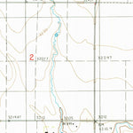 United States Geological Survey Antelope Coulee SE, MT (1986, 24000-Scale) digital map