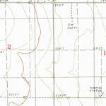 United States Geological Survey Antelope Coulee SW, MT (1986, 24000-Scale) digital map