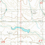 United States Geological Survey Antelope Coulee SW, MT (1986, 24000-Scale) digital map