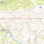 United States Geological Survey Antelope Creek, MT (1996, 24000-Scale) digital map