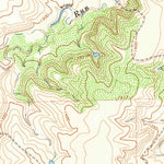 United States Geological Survey Antelope Creek NE, TX (1962, 24000-Scale) digital map