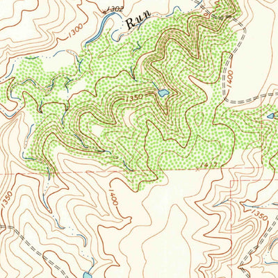 United States Geological Survey Antelope Creek NE, TX (1962, 24000-Scale) digital map