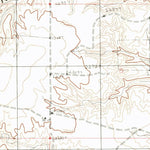 United States Geological Survey Antelope Creek Reservoir, MT (1983, 24000-Scale) digital map