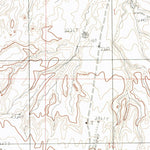 United States Geological Survey Antelope Creek Reservoir, MT (1983, 24000-Scale) digital map