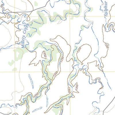 United States Geological Survey Antelope Creek SW, TX (2023, 24000-Scale) digital map
