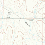 United States Geological Survey Antelope Creek West, CO (1973, 24000-Scale) digital map