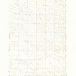 United States Geological Survey Antelope Creek West, SD (1977, 24000-Scale) digital map