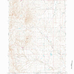 United States Geological Survey Antelope Draw, WY (1961, 24000-Scale) digital map