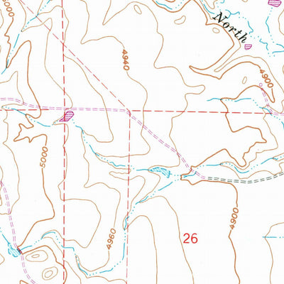 United States Geological Survey Antelope Draw, WY (1961, 24000-Scale) digital map