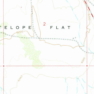 United States Geological Survey Antelope Flat, ID (1963, 24000-Scale) digital map