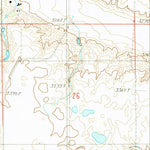 United States Geological Survey Antelope Flat, MT (1987, 24000-Scale) digital map