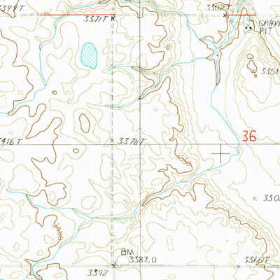 United States Geological Survey Antelope Flat, MT (1987, 24000-Scale) digital map