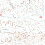 United States Geological Survey Antelope Flats, WY (1968, 24000-Scale) digital map