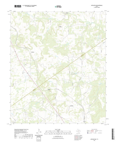 United States Geological Survey Antelope Gap, TX (2022, 24000-Scale) digital map