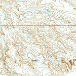 United States Geological Survey Antelope Gap, WY (1951, 24000-Scale) digital map