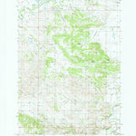 United States Geological Survey Antelope Gulch, WY-MT (1984, 24000-Scale) digital map