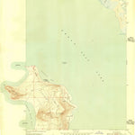 United States Geological Survey Antelope Island North, UT (1954, 24000-Scale) digital map