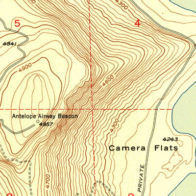 United States Geological Survey Antelope Island North, UT (1954, 24000-Scale) digital map