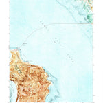 United States Geological Survey Antelope Island North, UT (1972, 24000-Scale) digital map