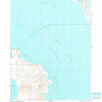 United States Geological Survey Antelope Island North, UT (1991, 24000-Scale) digital map