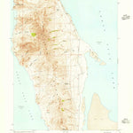 United States Geological Survey Antelope Island, UT (1954, 24000-Scale) digital map
