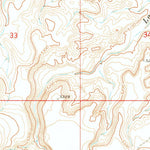 United States Geological Survey Antelope Knoll, AZ (1971, 24000-Scale) digital map