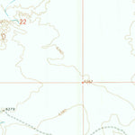 United States Geological Survey Antelope Knoll NE, WY (1964, 24000-Scale) digital map